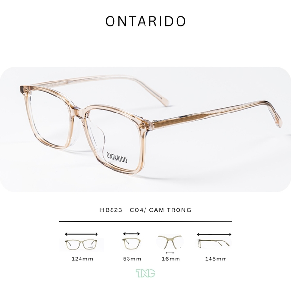 GỌNG KÍNH CẬN, HIỆU ONTARIDO, MÃ: HB823