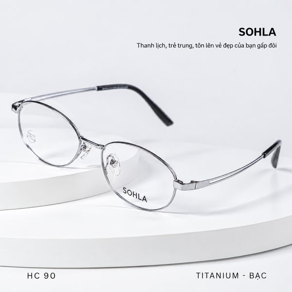GỌNG KÍNH CẬN, HIỆU SOHLA, MÃ: HC90139