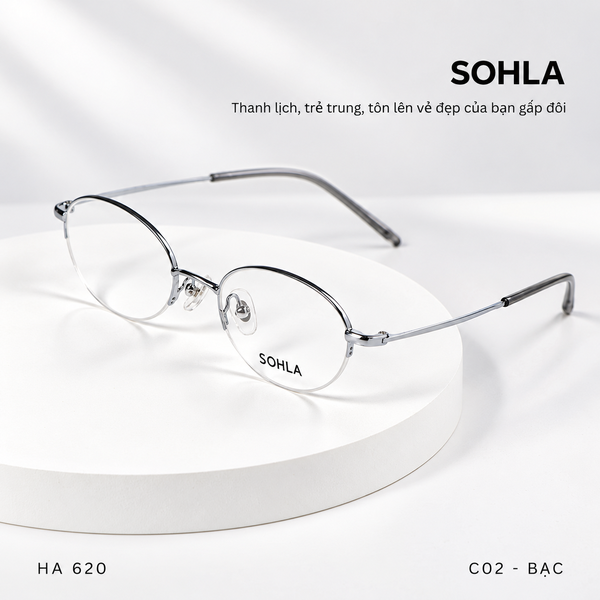 GỌNG KÍNH CẬN, HIỆU SOHLA, MÃ: HA62014
