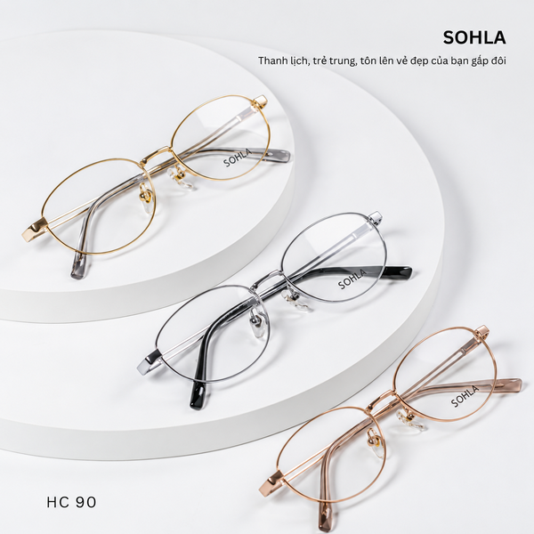 GỌNG KÍNH CẬN, HIỆU SOHLA, MÃ: HC90139