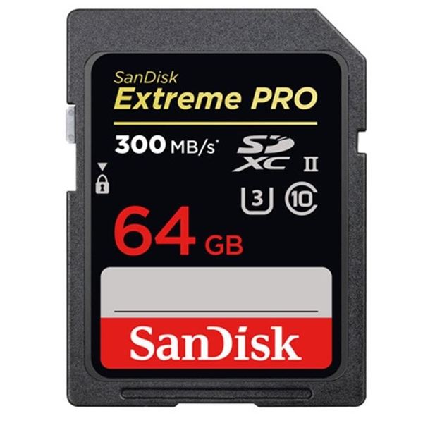 the nho sandisk extreme pro 64gb