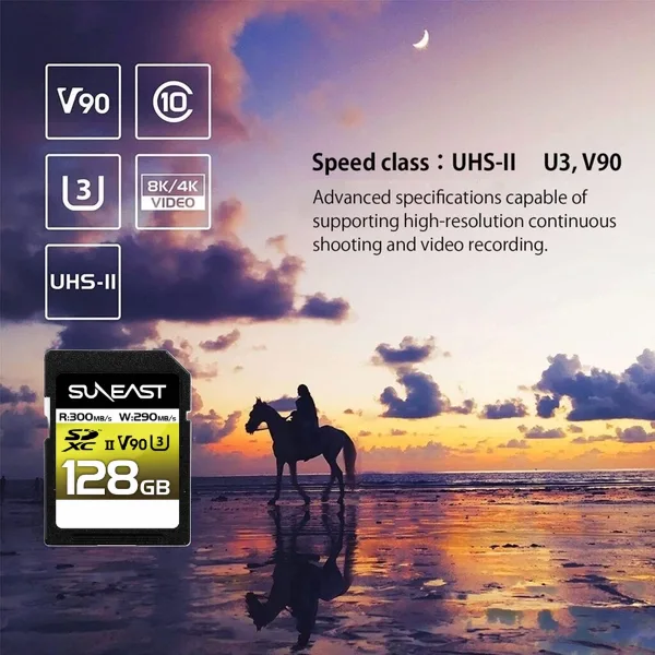 the nho suneast 128gb v90