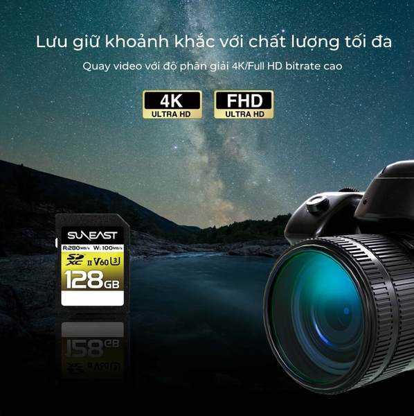 the nho suneast 128gb v60