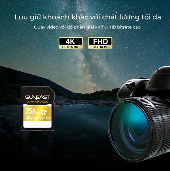 the nho sdxc 256gb uhs-i v30 u3