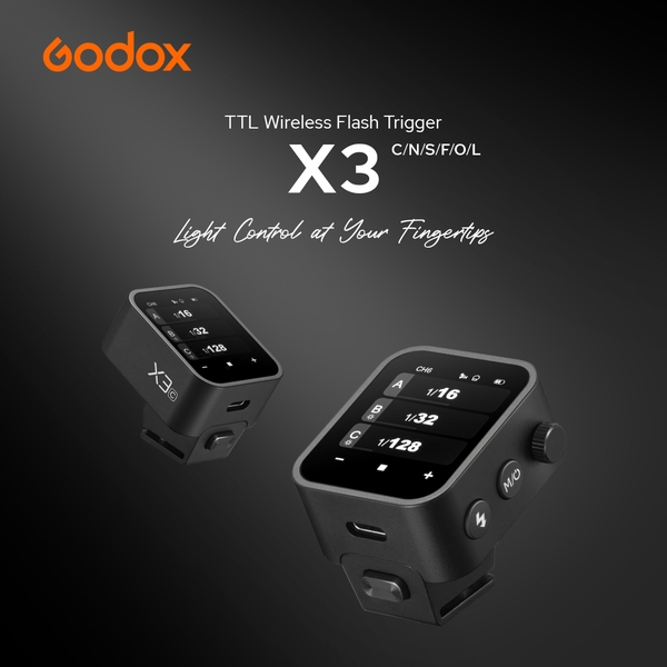 trigger godox x3