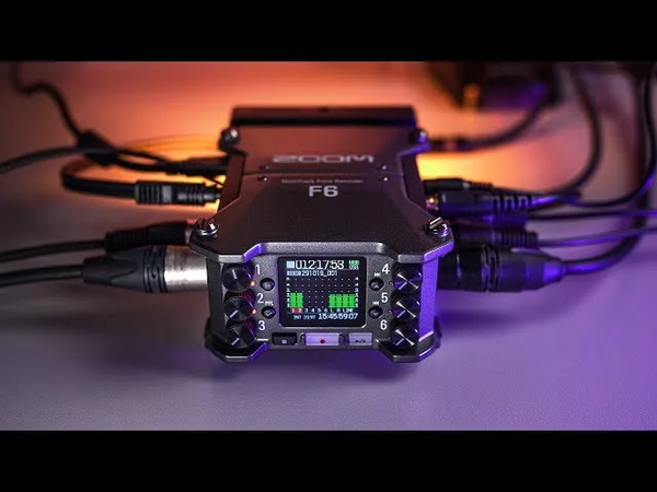 Máy ghi âm Zoom F6 - Field Recorder