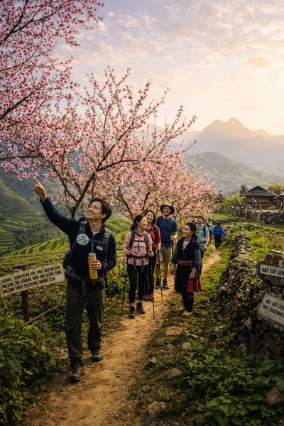 Tây Bắc (Sapa, Hà Giang): Mùa Hoa Đào Muộn Và Hành Trình Trekking Bền Vững 2026