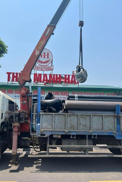 Hình ảnh văn phòng Thép Mạnh Hải tại Long Biên, Hà Nội.