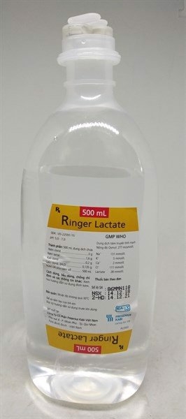 dịch truyền ringer lactac 500ml kabi