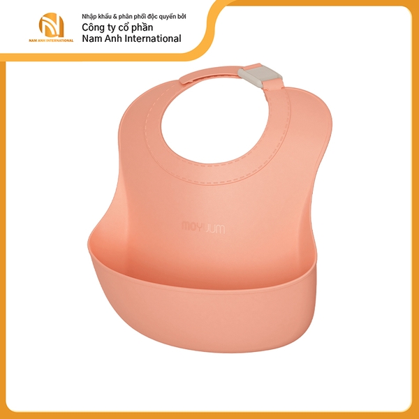 Yếm ăn dặm silicon Moyuum