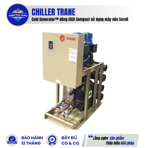 Máy làm lạnh nước Cold Generator™ dòng CICD Compact sử dụng máy nén Scroll