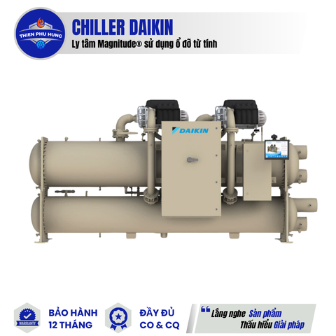 Máy làm lạnh nước ly tâm Magnitude® sử dụng ổ đỡ từ tính
