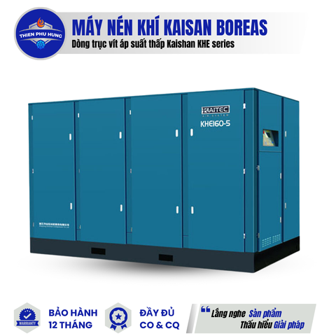 MÁY NÉN KHÍ VÍT ÁP SUẤT THẤP KAISHAN KHE SERIES