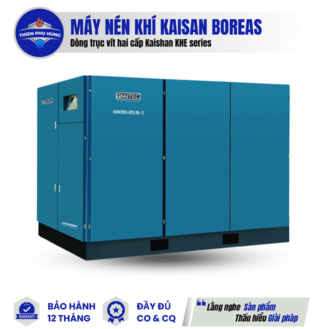 MÁY NÉN KHÍ VÍT HAI CẤP KAISHAN KHE SERIES