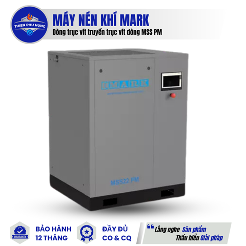 MÁY NÉN KHÍ TRỤC VÍT TRUYỀN ĐỘNG TRỰC TIẾP DÒNG MSS PM