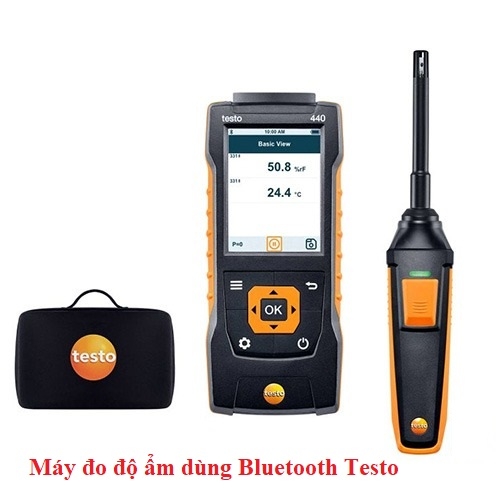 Máy đo độ ẩm dùng Bluetooth Testo 0563 4404