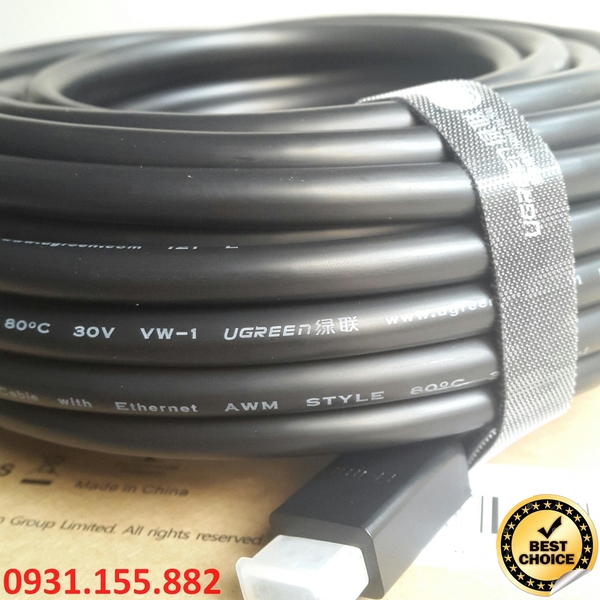 Dây HDMI 20 Mét Ugreen 10112