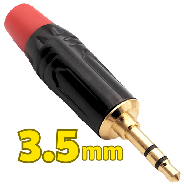 Jack 3.5 chân Đồng đỏ đen , giá 01 cái