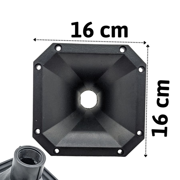 Họng Treble 450 Ren Vặn 34mm Mẫu Bát Giác 16x16