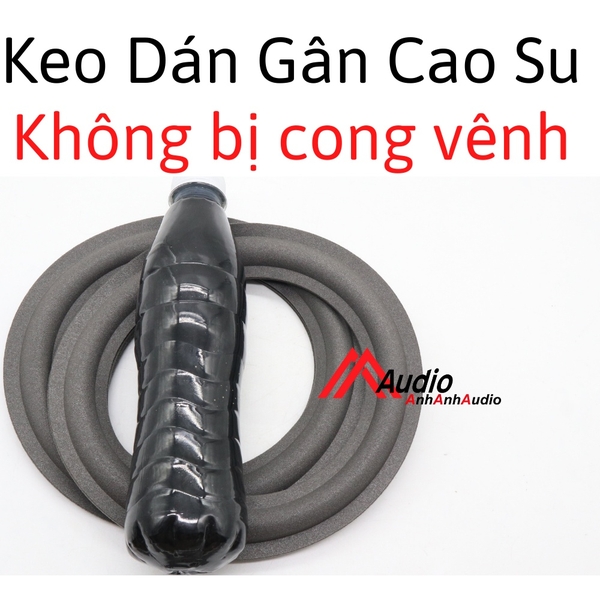 Keo Dán Gân Mút Cho Loa Bass Chuyên Dụng Không Bị Cong Vênh – Bảo Vệ Loa Bass Chắc Chắn, Dẻo Dai