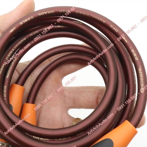 Cáp Canon , đồng nguyên chất mạ Niken chống bào mòn chống oxi hoá