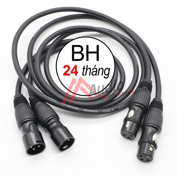 Dây Canon đực cái , Giá 02 sợi