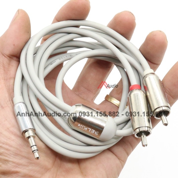 Dây 3.5mm cắm điện thoại amply Belkin