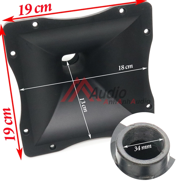 Họng treble 450 kích thước 19 x 19