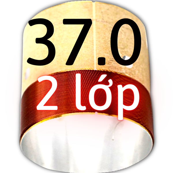 Coil 37.0 X.Nhôm 8om 2Lop