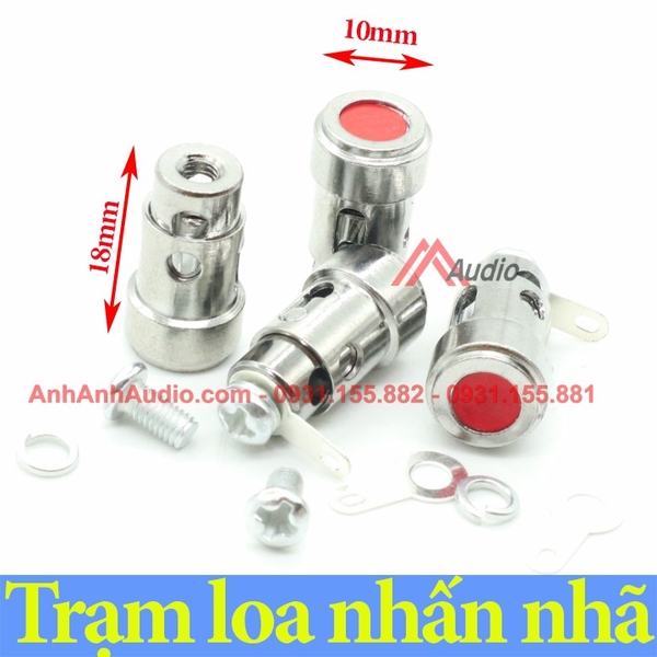 Jack Loa dạng nhấn nhã, cọc loa cho coil loa , trạm loa phân tần