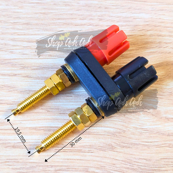 Jack loa đôi , jack trạm loa chân ngắn và dài , Giá 01 cái