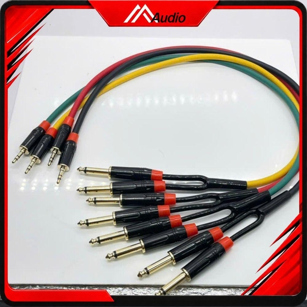 Dây Chia 3.5 Ly Ra 2 Đầu 6 Ly Mono Thẳng