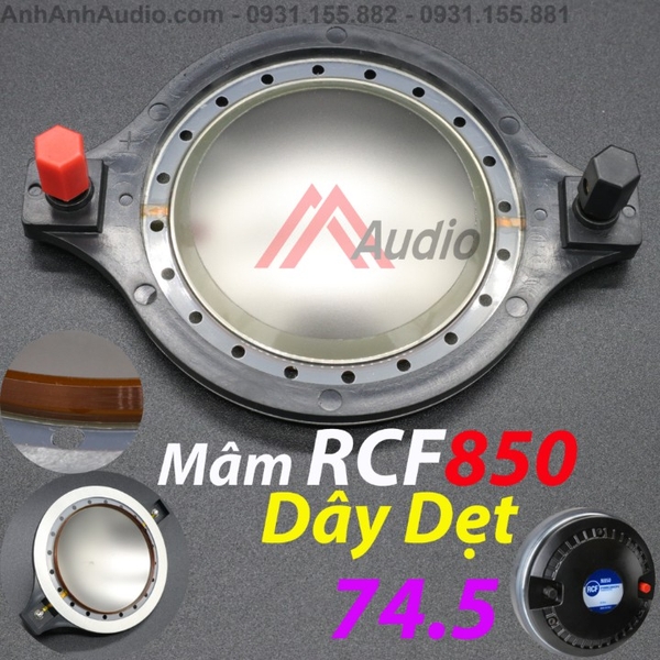 côn treble RCF 850 dây dẹp màng đục lổ , Giá 01 cái