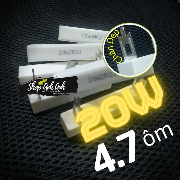 Trở Sứ Chân Dẹp 20w