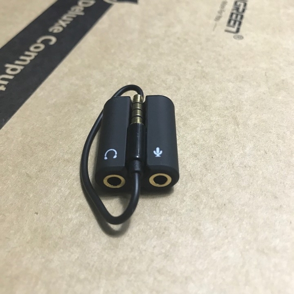 Jack 3 ly chia Tai Nghe và Micro