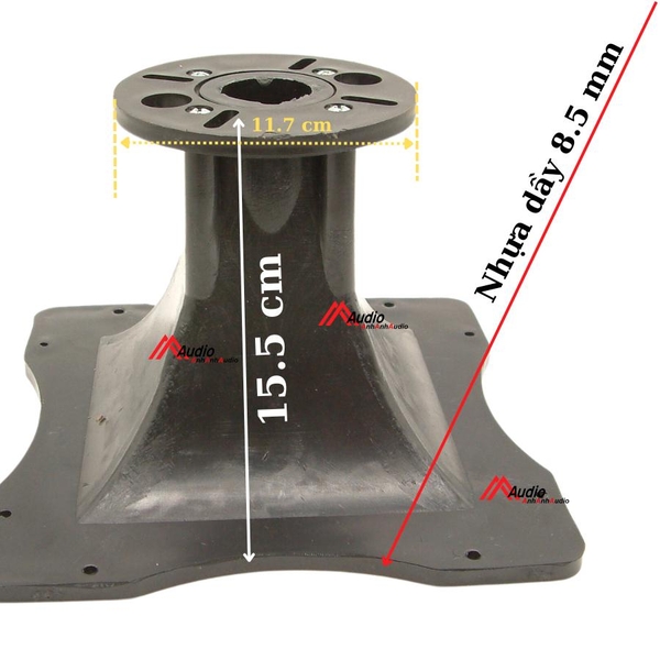 họng treble 750 hỏa tiển khuyết , 23 x 23 cm