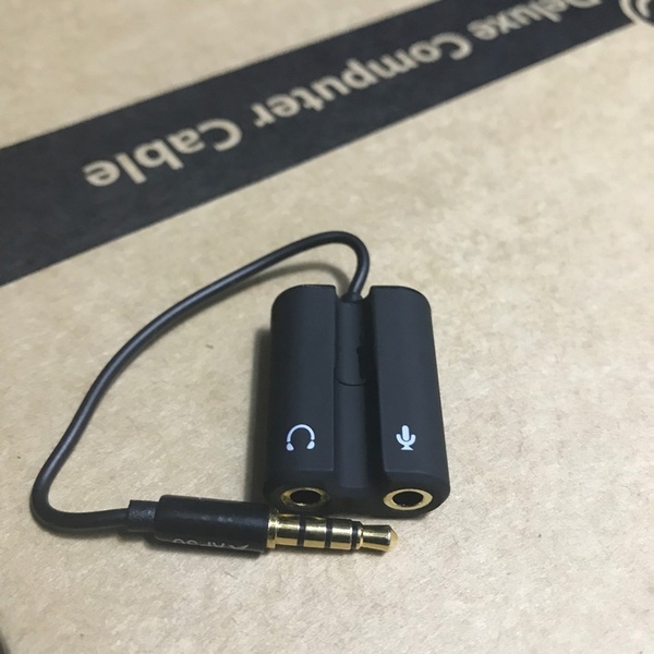 Jack 3 ly chia Tai Nghe và Micro