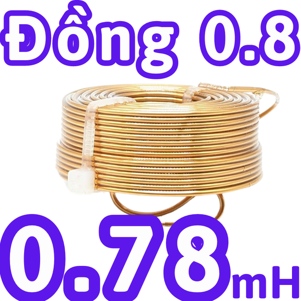 Cuộn Cảm KK Đồng 0.8