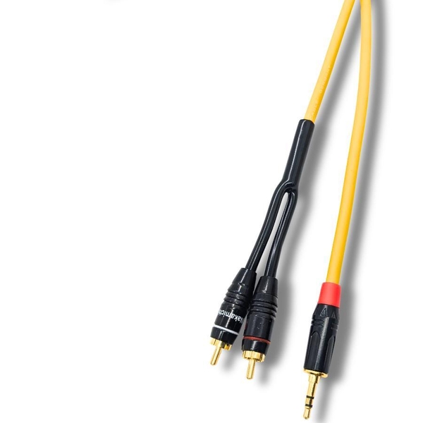 Dây Phát Nhạc 3.5mm ra 2 AV (RCA)