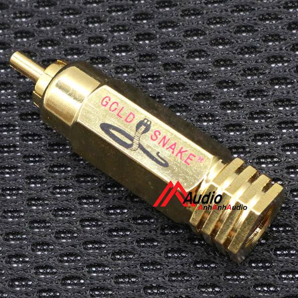 Jack AV GoldSnake 2404 Đồng Nguyên Chất - Chất Lượng Cao, Giá 01 Cái