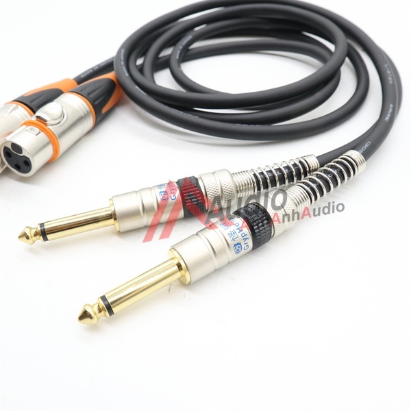 Dây Cáp Canon ra 6 ly hàng tốt , 02 sợi dài 1 mét