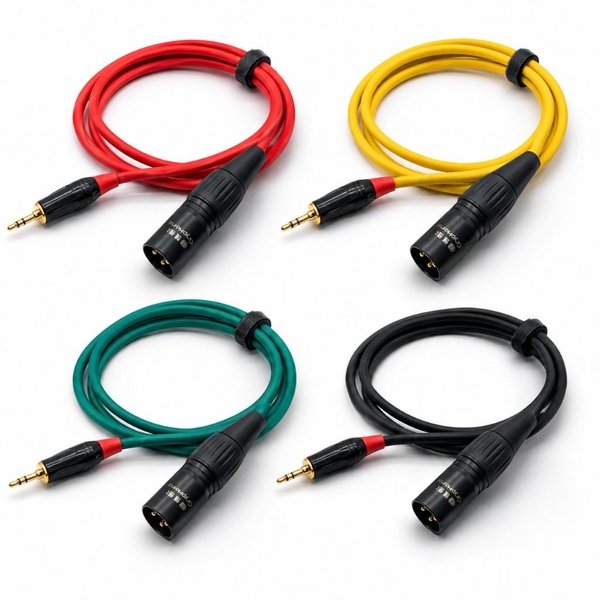 Dây 3.5mm ra canon Đực