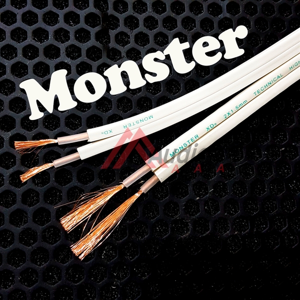 Dây Loa Monster Trắng Lõi 1.0mm và 1.5mm