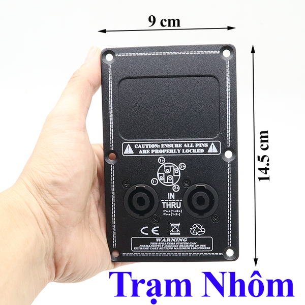 Trạm Loa nhôm màu xanh dương , Giá 01 chiếc