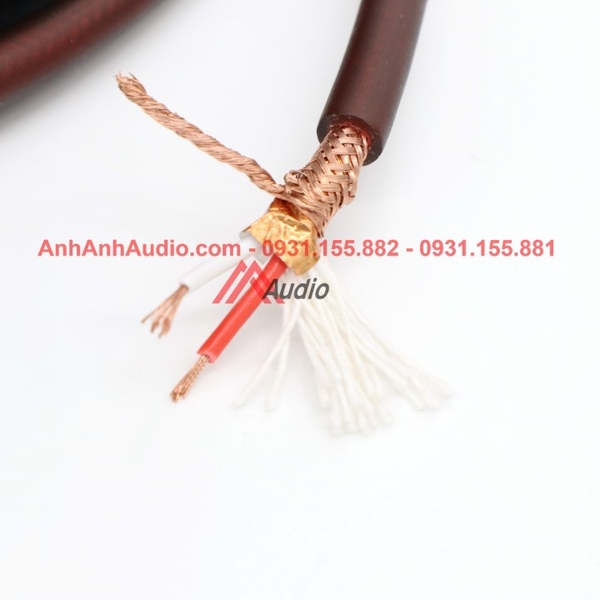 Dây tín hiệu Choserl 3 lỏi đồng , dây chống nhiểu đan lưới dầy đặc