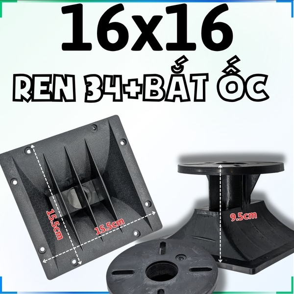 Họng treble 450 Ren Vặn hoặc Bắt Ốc đều được