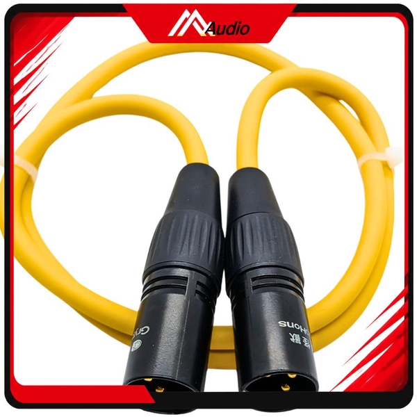 Dây Canon Đực Ra Canon Đực (2x XLR Male)