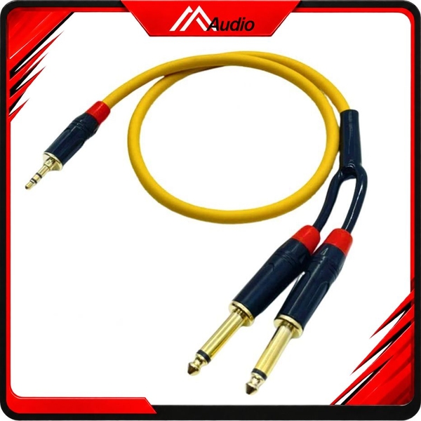 Dây Chia 3.5 Ly Ra 2 Đầu 6 Ly Mono Thẳng