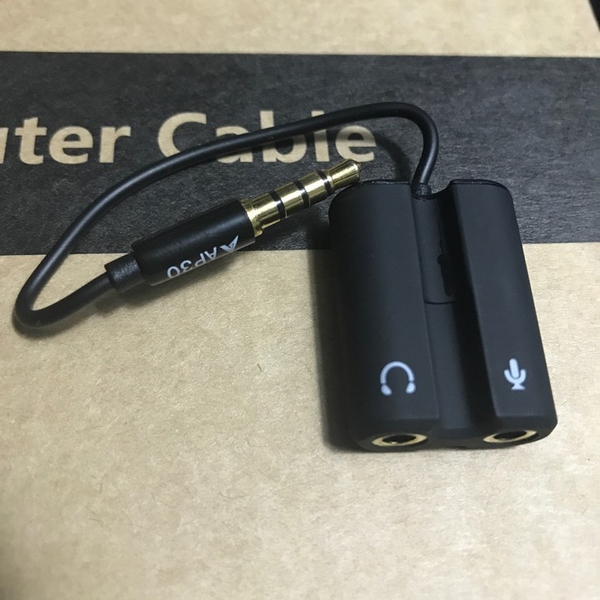 Jack 3 ly chia Tai Nghe và Micro