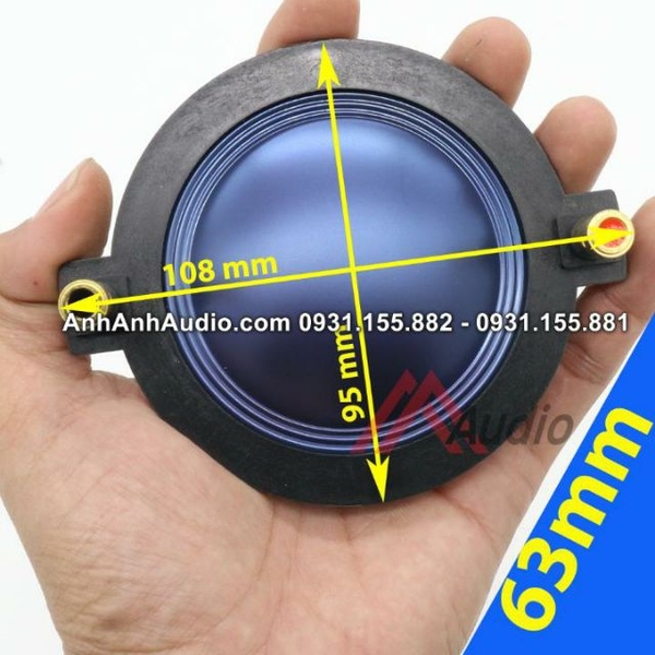 COIL LOA TREBLE 63mm DÂY DẸP ,01 CÁI CÔN LOA TREBLE